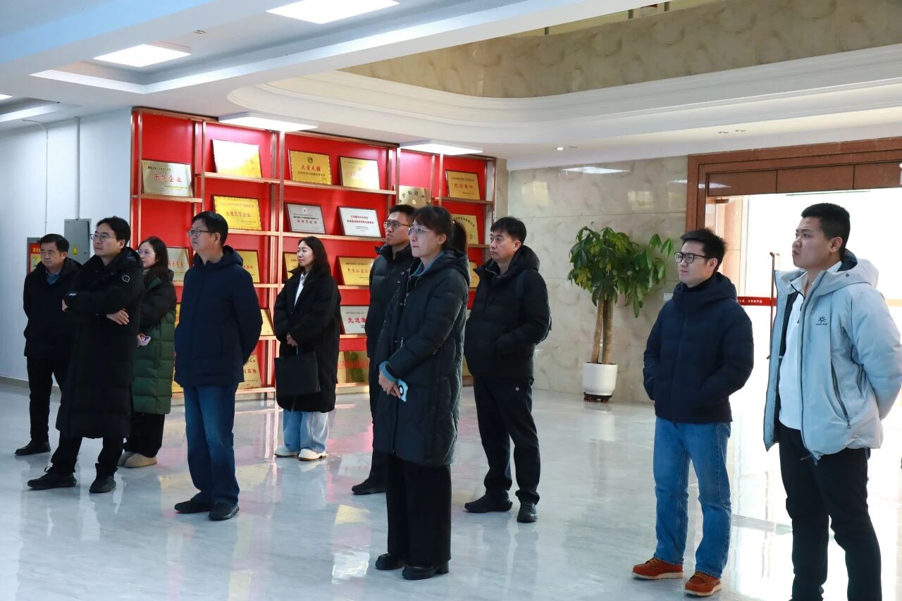 自治区发改委调研组一行到旺源集团参观考察